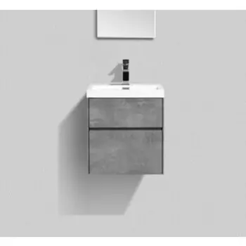 Тумба с раковиной BelBagno Pietra 50 stucco cemento (PIETRA MINI-500AS-2C-SO-SCM, BB-500-PM-LVB)