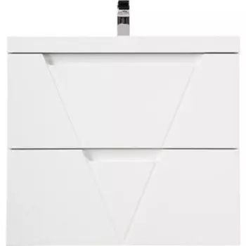Тумба с раковиной BelBagno Vittoria 70 Bianco Opaco (VITTORIA-700-2C-SO-BO-P, BB700/450-LV-MR-AST)