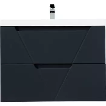 Тумба с раковиной BelBagno Vittoria 80 Grigio Opaco (VITTORIA-800-2C-SO-GO-P, BB800/450-LV-MR-AST)