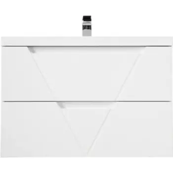 Тумба с раковиной BelBagno Vittoria 90 Bianco Lucido (VITTORIA-900-2C-SO-BL-P, BB900/450-LV-MR-AST)