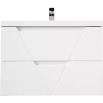 Тумба с раковиной BelBagno Vittoria 90 Bianco Opaco (VITTORIA-900-2C-SO-BO-P, BB900/450-LV-MR-AST)