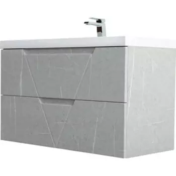 Тумба с раковиной BelBagno Vittoria 90 Toros Bianco (VITTORIA-900-2C-SO-TB-P, BB900/450-LV-MR-AST)