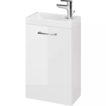 Тумба с раковиной Cersanit Lara 40 белая (SP-SZ-LARA-CO40/Wh, S-UM-COM40/1-w)