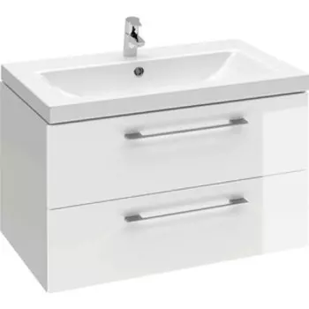 Тумба с раковиной Cersanit Lara 70 белая (64135, S-UM-COM70/1-w)
