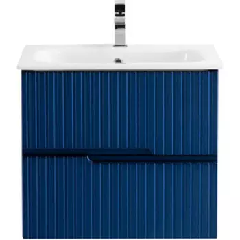 Тумба с раковиной Cezares Duet 60х45 Sapfiro (DUET-600-2C-SO-SPF-P, CZR-NAT-60-LVB)