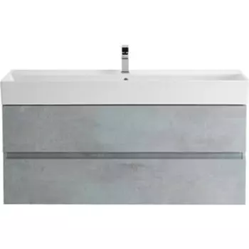 Тумба с раковиной Cezares Molveno 46 120х46 Beton (MOLVENO 46-120-2C-SO-BET, CZR-MIL-120-LVB)