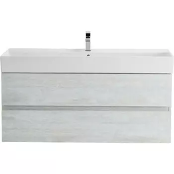 Тумба с раковиной Cezares Molveno 46 120х46 Legno Bianco (MOLVENO 46-120-2C-SO-LB, CZR-MIL-120-LVB)