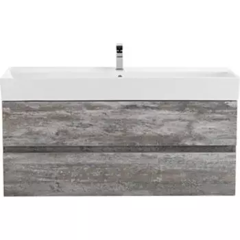 Тумба с раковиной Cezares Molveno 46 120х46 Legno Grigio (MOLVENO 46-120-2C-SO-LG, CZR-MIL-120-LVB)