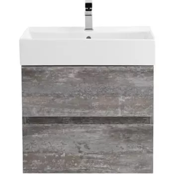 Тумба с раковиной Cezares Molveno 46 60х46 Legno Grigio (MOLVENO 46-60-2C-SO-LG, CZR-MIL-60-LVB)