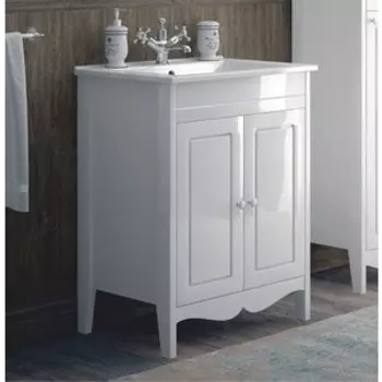 Тумба с раковиной Corozo Блюз 65 белая (SD-00000030, 4640021062203)