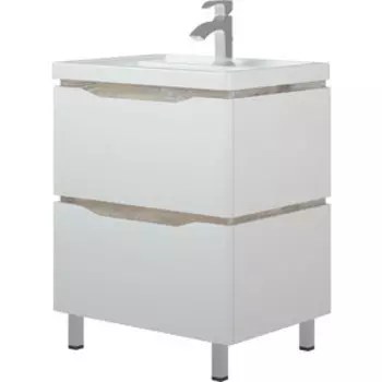 Тумба с раковиной Corozo Бостон 60 Z2 антик (SD-00000801, S-UM-COM60/1-w)