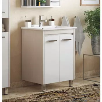 Тумба с раковиной Corozo Лорена 75 лайн (SD-00000356, 4640021062210)