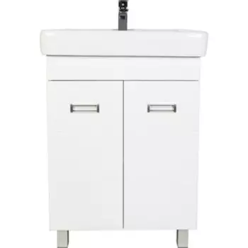 Тумба с раковиной Orange Таис 60 белый (Ta-60TUW+RA)