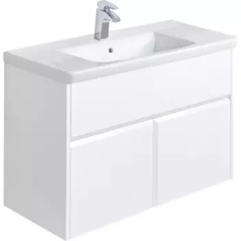 Тумба с раковиной Roca UP 80 белый глянец (ZRU9303012, 327470000)