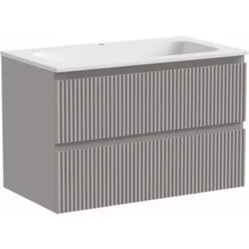 Тумба с раковиной Sancos Snob R 80х45 Doha Soft (SNR80SM, CN7012)