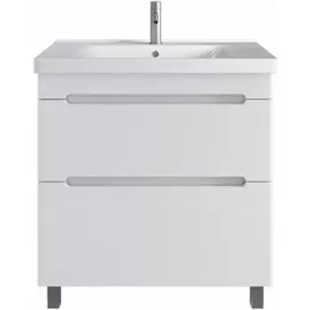 Тумба с раковиной Sanstar Адель 80х45 белая (170.1-1.4.1.КГАР)