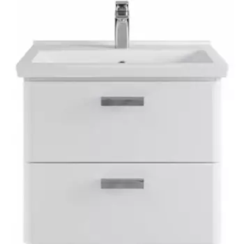 Тумба с раковиной Sanstar Gretta 60 подвесная, белая, Sanita Luxe Фест