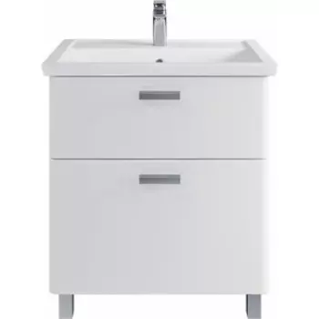 Тумба с раковиной Sanstar Gretta 70х45 белая (331.1-1.5.1.КФОС)