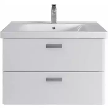 Тумба с раковиной Sanstar Gretta 80х45 белая (329.1-1.5.1.КГАР)