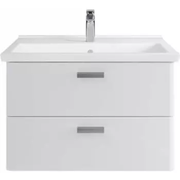 Тумба с раковиной Sanstar Gretta 80х45 белая (329.1-1.5.1.КМИР)