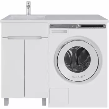 Тумба с раковиной Sanstar Эллада 50х50 левая, белая (311.1-1.4.1.КЛ)