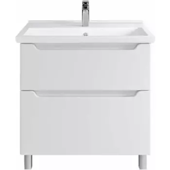Тумба с раковиной Sanstar Lanciano 80х45 белая (304.1-1.5.1.КФЕС)