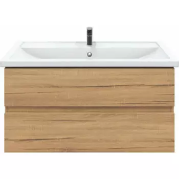 Тумба с раковиной Sanstar Lavanti 100х44 дуб вотан (442.1-1.4.1.КФОС)