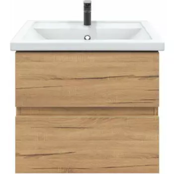 Тумба с раковиной Sanstar Lavanti 50х39 дуб вотан (438.1-1.4.1.КФОС)