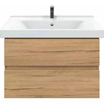 Тумба с раковиной Sanstar Lavanti 80х44 дуб вотан (441.1-1.4.1.КМИР)