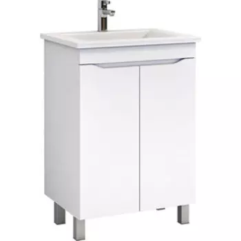 Тумба с раковиной VIGO Grani 600 белая (4640027143647, 1WH501606)