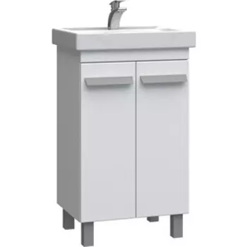 Тумба с раковиной VIGO Nova 500 белая (4640027142558, 1WH302128)