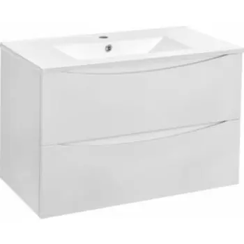 Тумба с раковиной Vincea Mia 80х46 G.White (VMC-2MC800GW, VBS-13980)