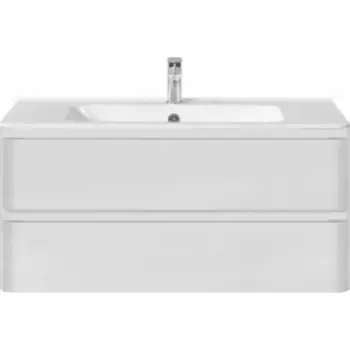 Тумба с раковиной Vincea Vico 100 белая G.White (VMC-2V100GW, VCB-2VP1000W)