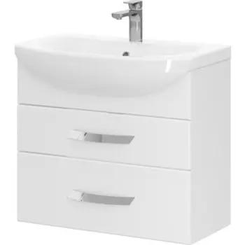 Тумба с раковиной Volna Onda 60х32 подвесная, белая (tpONDA60.2Y-01, 4620000141358)