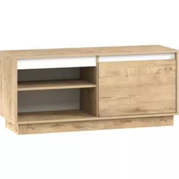 Тумба Сильва НМ 011.28 Virginia белый Скандинавский/дуб бунратти