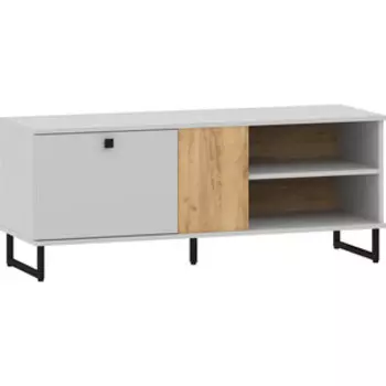 Тумба Сильва НМ 014.45 ТВА Бруно Серый Камень/Дуб Крафт Золотой