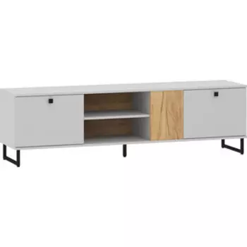 Тумба Сильва НМ 014.46 ТВА Бруно Серый Камень/Дуб Крафт Золотой