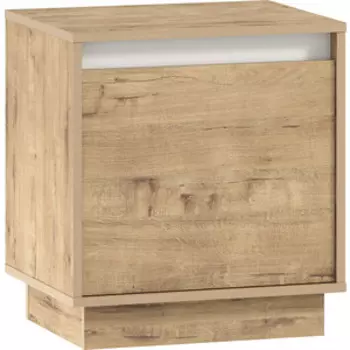 Тумба Сильва НМ 040.09 Virginia белый Скандинавский/дуб бунратти