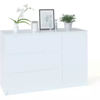 Тумба СОКОЛ Т-3р белая