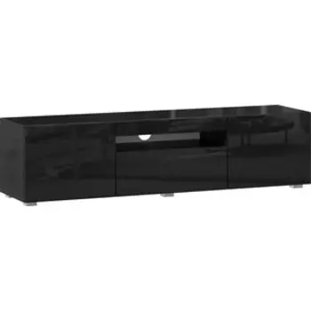 Тумба ТВ Любимый дом 1500 Бруклин 685.010 Черный глянец