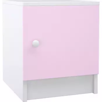 Тумбочка МДК Феникс Светло розовый (КМ3Ф-СР)