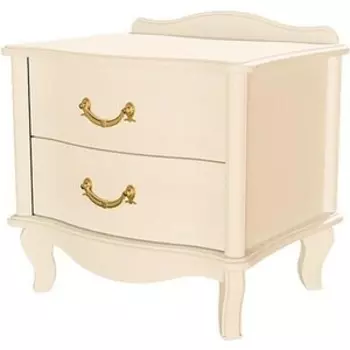 Тумбочка Мебелик Джульетта 2 ящ. дуб шампань (П0006660)