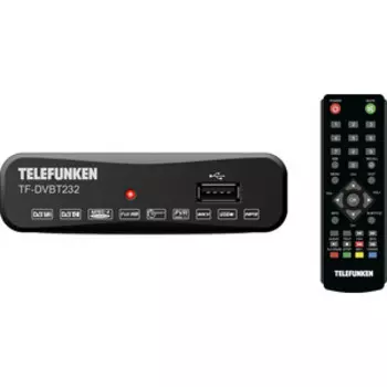 Тюнер DVB-T2 TELEFUNKEN TF-DVBT232 черный