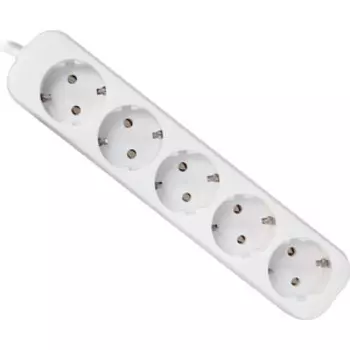 Удлинитель Defender E530 3.0 м, 5 розеток (пакет) (99230)