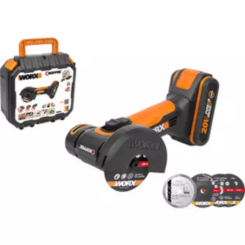 Угловая шлифмашина аккумуляторная Worx WX801