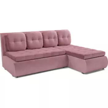 Угловой диван Mebel Ars Кормак (велюр пудра НВ-178 18)