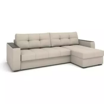 Угловой диван Rival Честер велюр бежевый Т00023