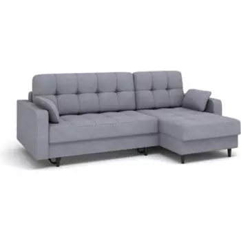 Угловой диван Rival Лиффорд рогожка серый Т00010