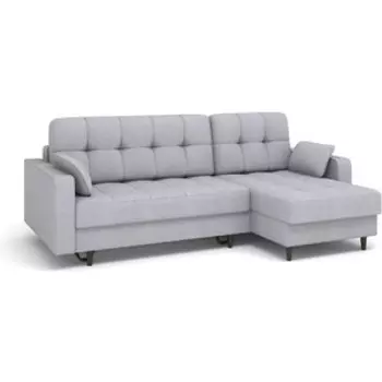 Угловой диван Rival Лиффорд рогожка серый Т00016