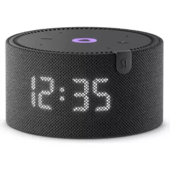 Умная колонка Яндекс Станция Мини с часами с Алисой, черный оникс, 10Вт, 2.1 YNDX-00020K